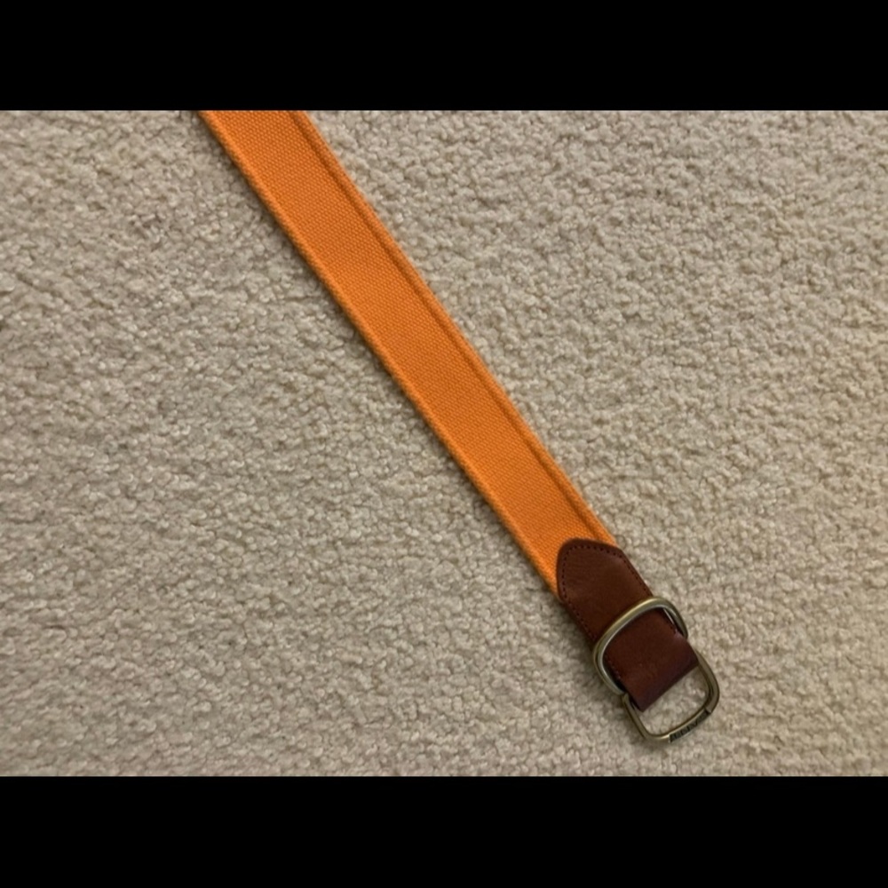 Gant Orange D-Ring Belt